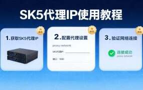 SK5代理IP使用教程:如何通过全网低价IP平台获取优质IP