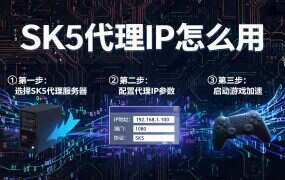 SK5代理IP怎么用？5分钟教你快速配置和使用