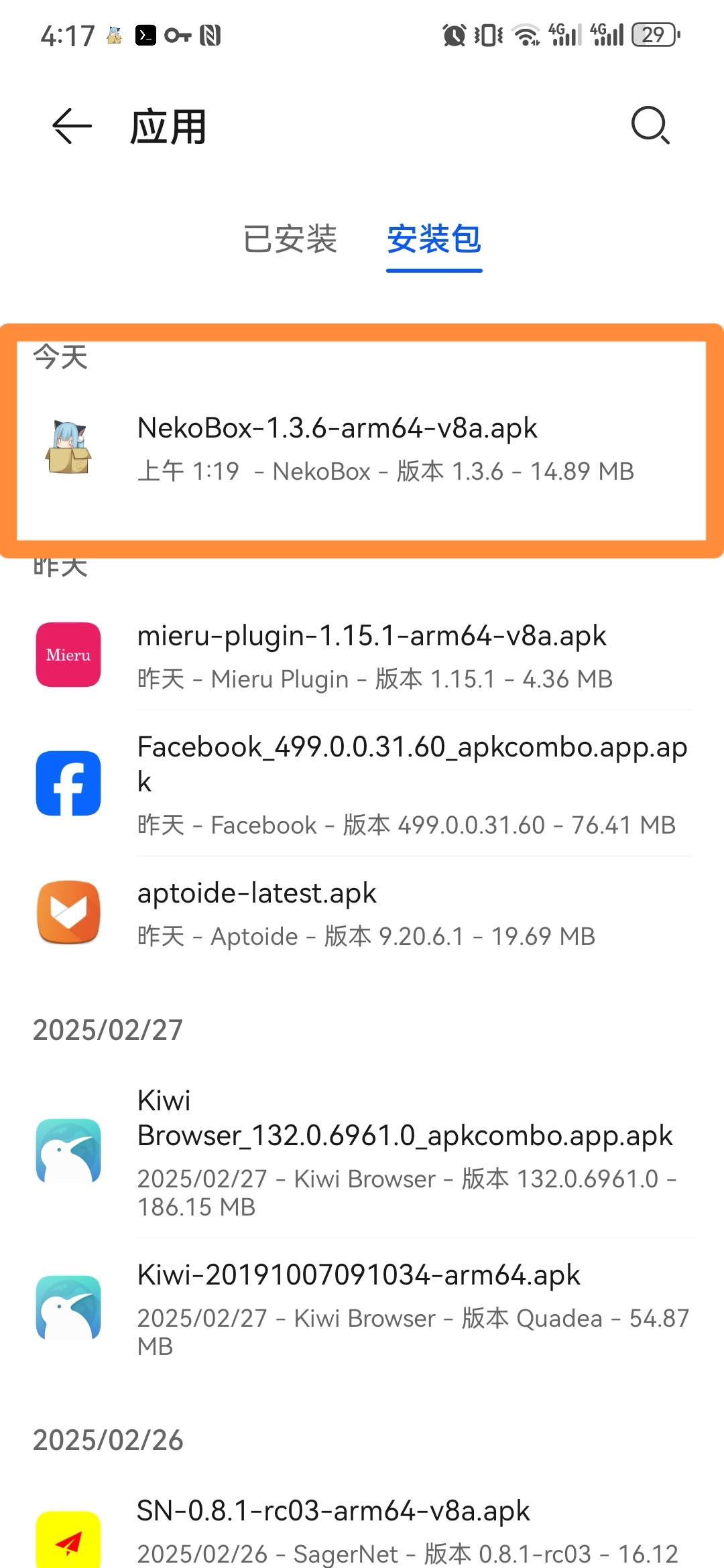 NekoBox for Android 使用教程/配置说明/添加订阅插图