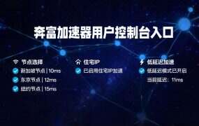 奔富加速器用户控制台入口,快速登录与管理指南