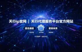 天行ip官网 | 天行代理服务平台官方入口