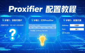 Proxifier 配置教程：全局代理、规则分流、IP轮换详解