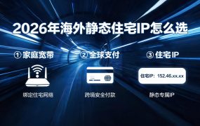2026年海外静态住宅IP怎么选？跨境电商&数据采集场景深度选型指南