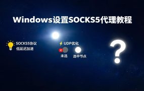 Windows设置SOCKS5代理教程：SSTap/Proxifier/老鱼加速器三种方案详解