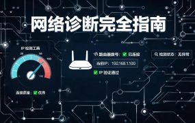 网络诊断完全指南：从IP检测到指纹排查，一步到位解决网络问题