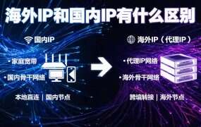 海外IP和国内IP有什么区别？完整对比与选择指南