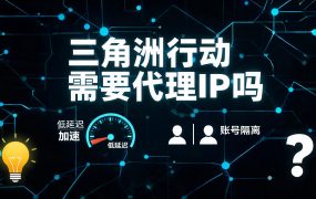 三角洲行动需要代理IP吗?2026游戏网络环境全面解析
