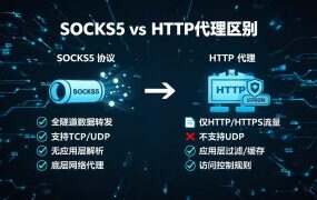 SOCKS5 vs HTTP代理区别：哪个更稳定？适合什么场景？