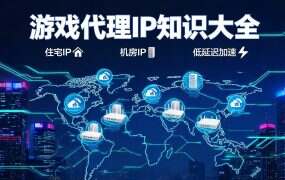游戏代理IP知识大全：住宅IP、机房IP、静态IP、动态IP一篇讲透