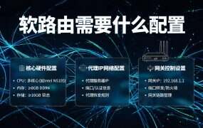 软路由需要什么配置?CPU、内存、网口怎么选择?