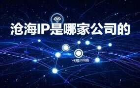 沧海IP是哪家公司的?一文读懂产品与使用教程