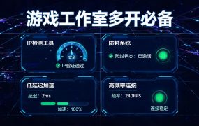 游戏工作室多开必备：如何批量检测每条线路的可用性？