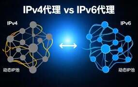 IPv4代理 vs IPv6代理:核心差异与未来趋势全解析(2026年8月)
