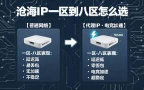 沧海IP一区到八区怎么选？一张表看懂八大套餐区别，新手不再纠结
