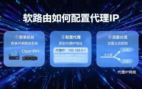 软路由如何配置代理IP?实现全局网络代理?