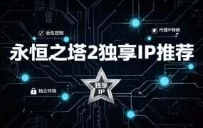 永恒之塔2独享IP推荐：无双代理20元/月支持免费试用