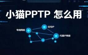 小猫PPTP 怎么用？它和长城IP 是同一套线路