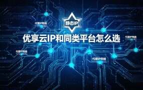 优享云IP和同类平台怎么选？同价位四家的形态差异