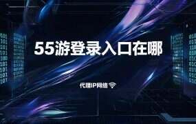 55游登录入口在哪？账号登录要先过一道人机验证