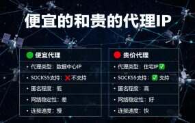 便宜的和贵的代理IP，差的是哪三件事