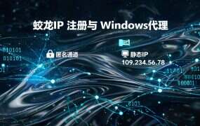 蛟龙IP 注册与 Windows 代理配置：2.8 元那档怎么买、怎么连