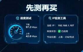 先测再买：天行IP 试用该测哪三项（测试卡 10 次怎么分）