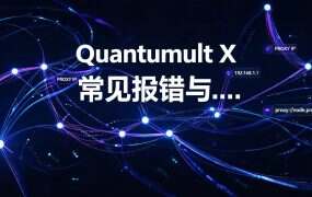 Quantumult X 常见报错与逐条排法