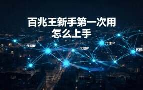 百兆王新手第一次用怎么上手？注册页七个格子先过一遍