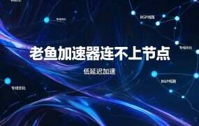 老鱼加速器连不上节点？线路五查清单（IP/端口/账密/协议/模式）