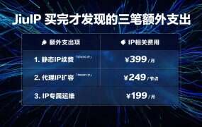 JiuIP 买完才发现的三笔额外支出:条数、时长、余额